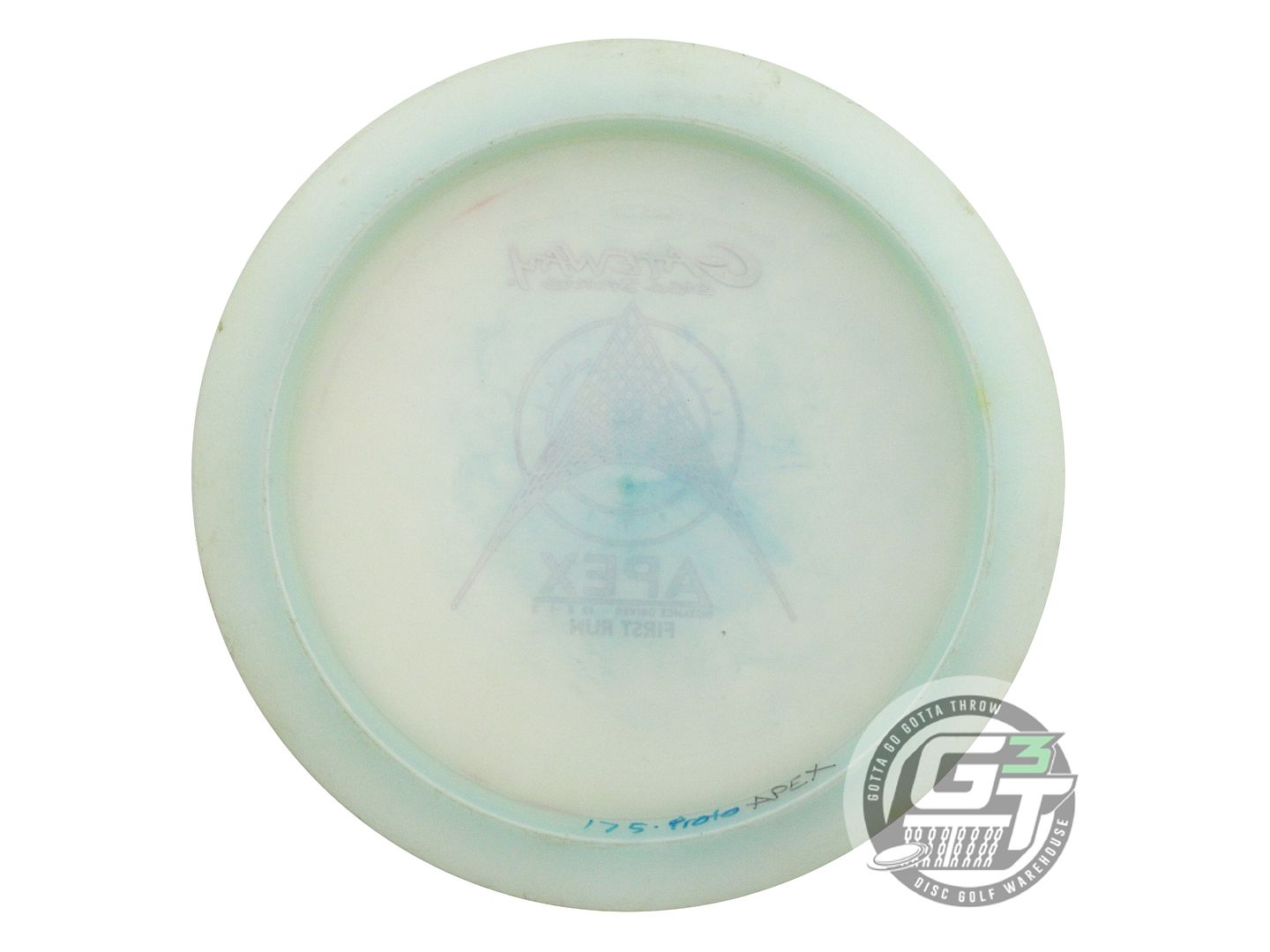 USED Gateway FIRST RUN Diamond Apex 175g Mint Red Foil Distance Driver Golf Disc
