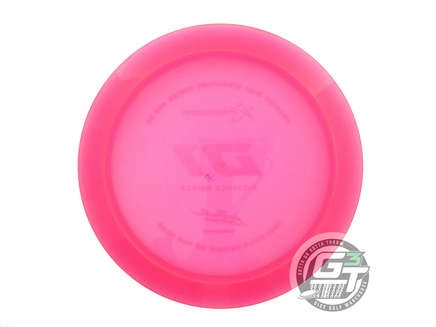 USED Prodigy Discs 400 D1 174g Pink Purple Foil Distance Driver Golf Disc