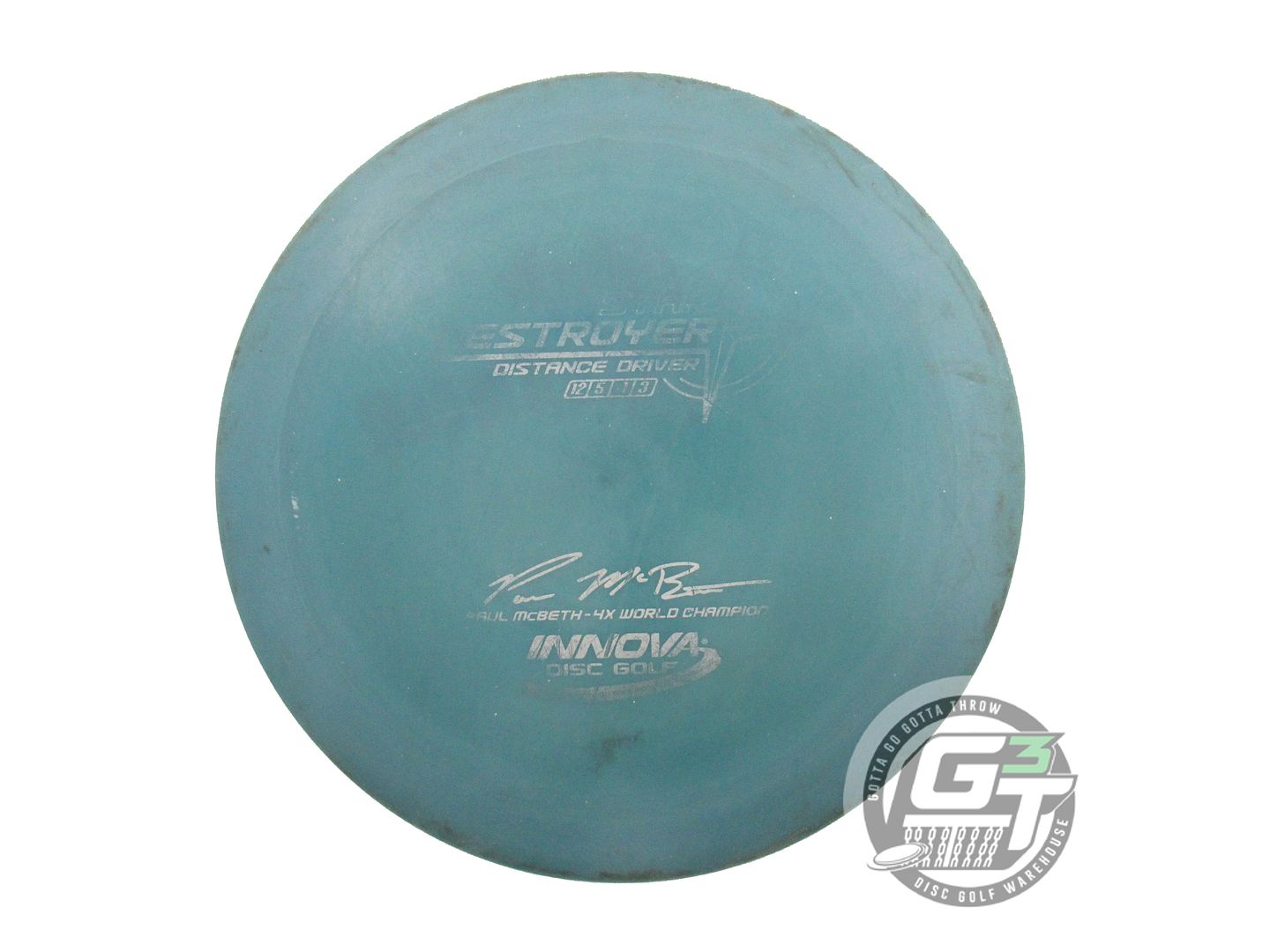 USED Innova [McBETH] Star Destroyer 172g Dark Teal Silver Stamp Driver Golf Disc
