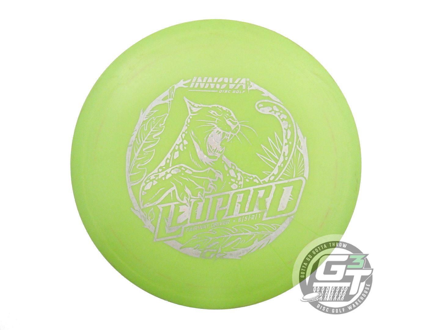 USED Innova GStar Leopard 171g Lime Silver Star Foil Fairway Driver Golf Disc