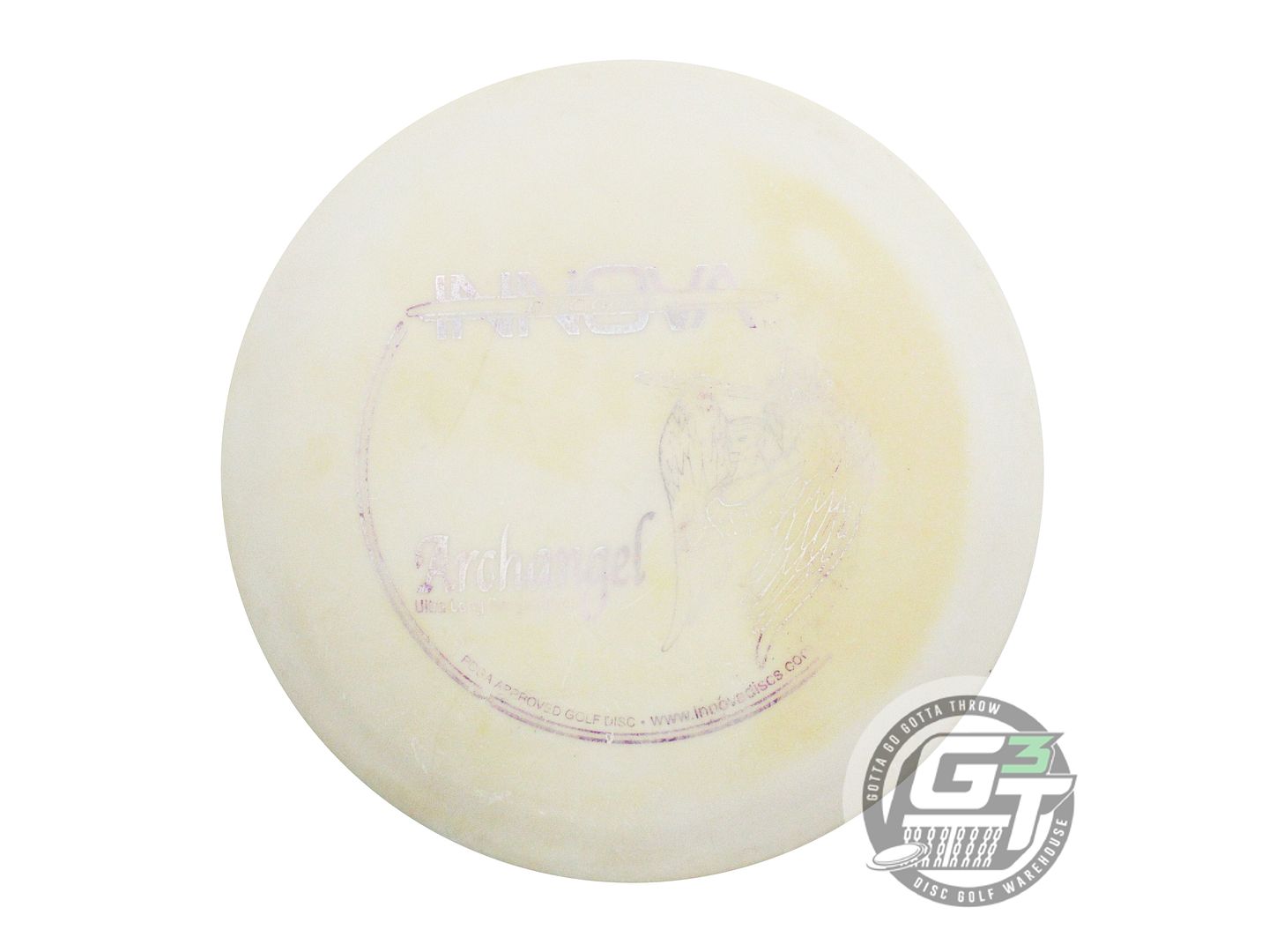 USED Innova DX Archangel 170g White Silver Foil PFN Distance Driver Golf Disc