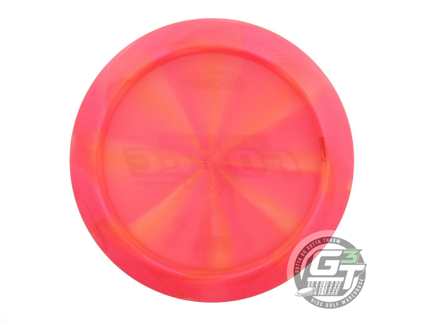USED Discraft [WYSOCKI] Z Swirl Force 174g Pink-Orange Distance Driver Golf Disc
