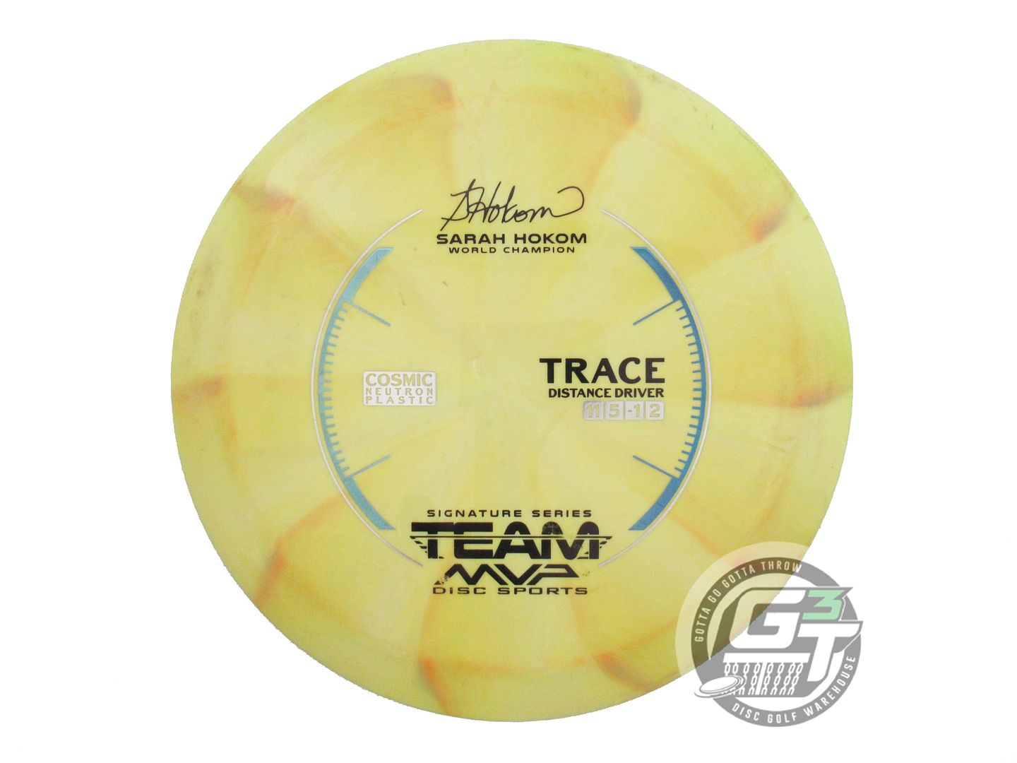 USED Streamline Discs Cosmic Neutron Trace 175g Yellow-Orange Driver Golf Disc
