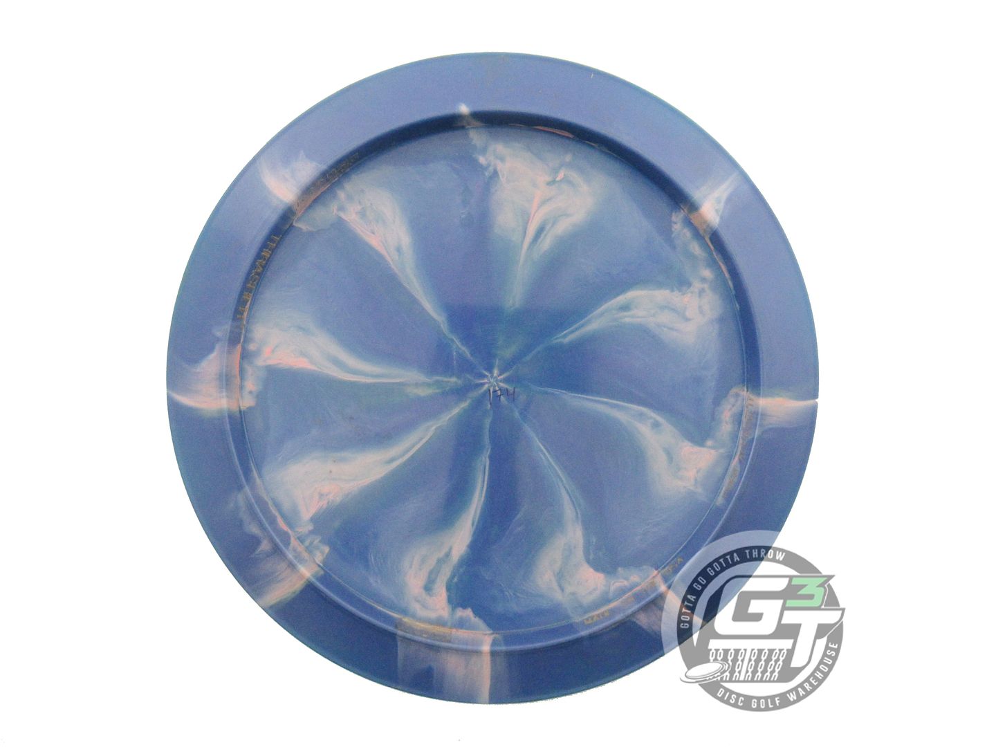 USED Discraft [GANNON] ESP Thrasher 174g Blue-Pink Distance Driver Golf Disc