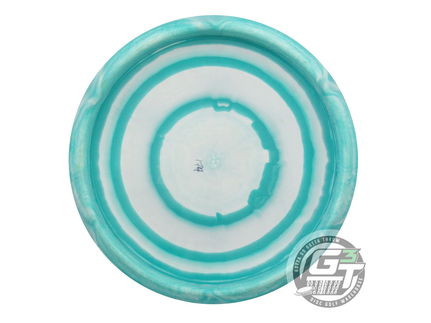 USED Clash Discs Steady Ring Cherry 174g Seafoam-White Midrange Golf Disc