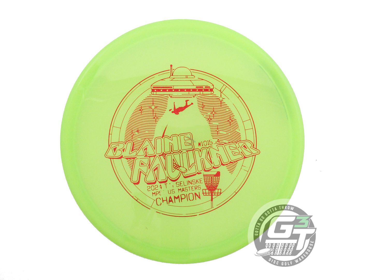 USED Innova [HEIMBURG] Champion Toro 171g Lime Red Matrix Foil Midrange Disc