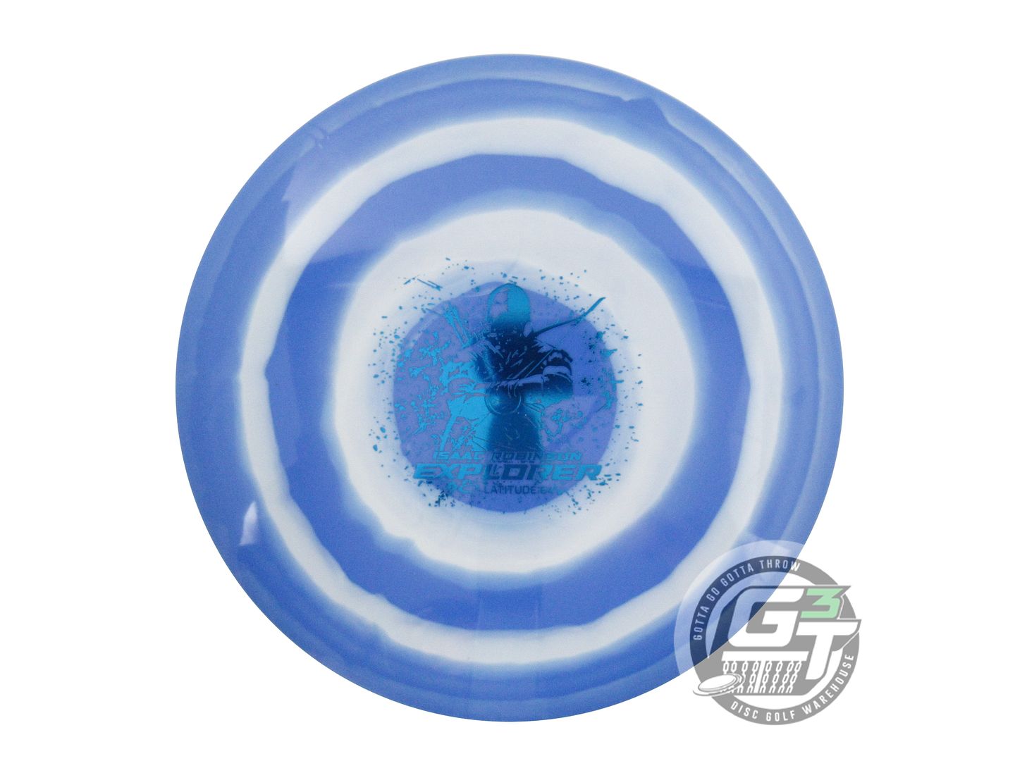 Latitude 64 Limited Edition 2025 Team Series Isaac Robinson Gold Bullseye Explorer Fairway Driver Golf Disc (Individually Listed) - Gotta Go Gotta Throw