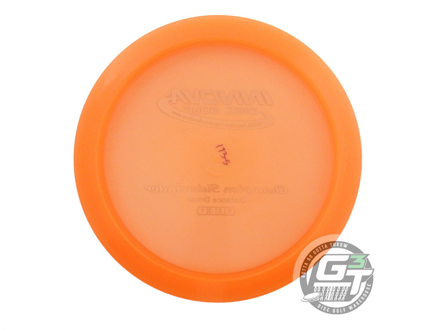 NOS Innova Champion Sidewinder 172g Orange Silver Foil Distance Driver Golf Disc