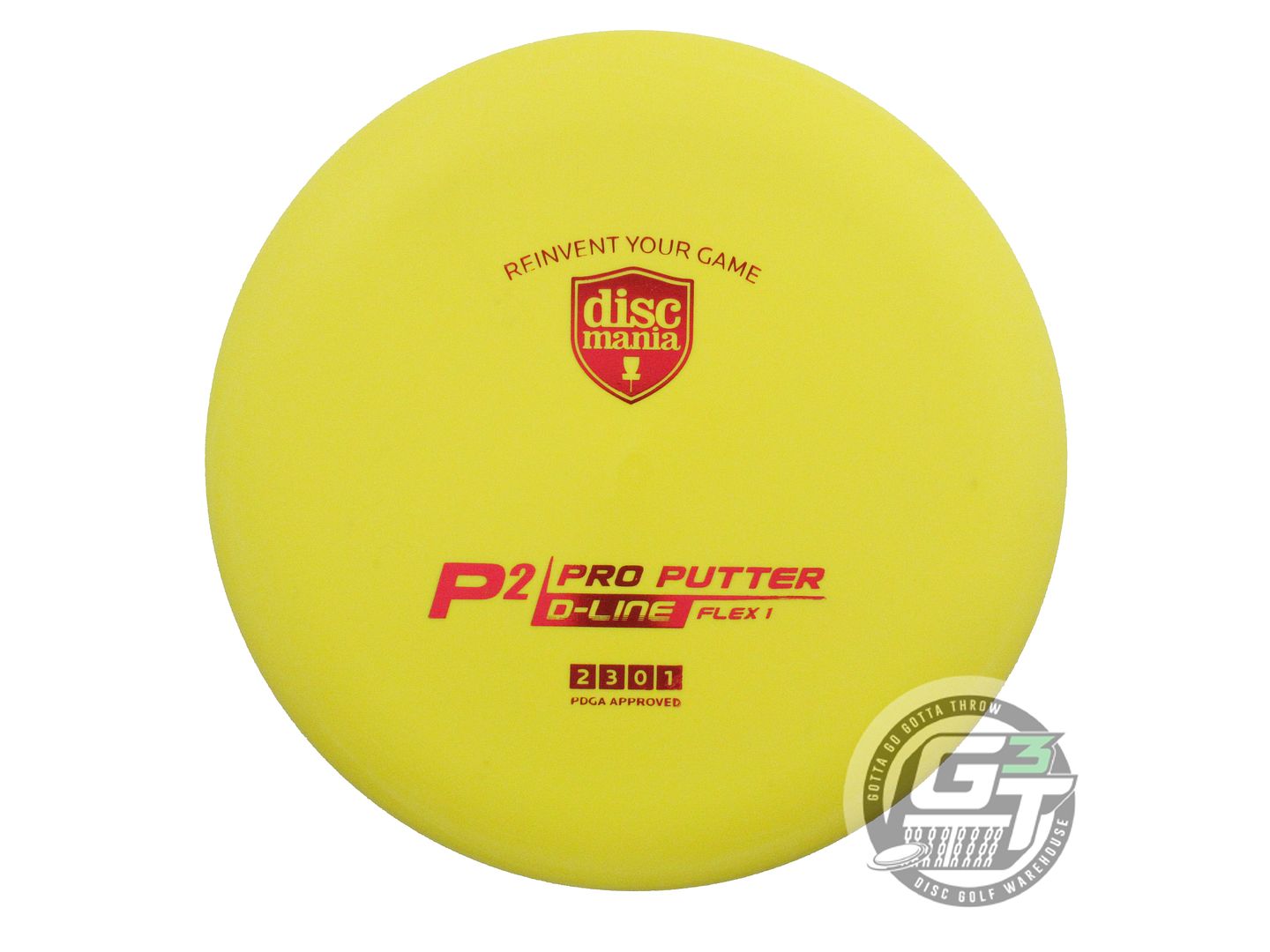 Discmania Originals D-Line Flex 1 P2 Pro Putter Golf Disc (Individually Listed)