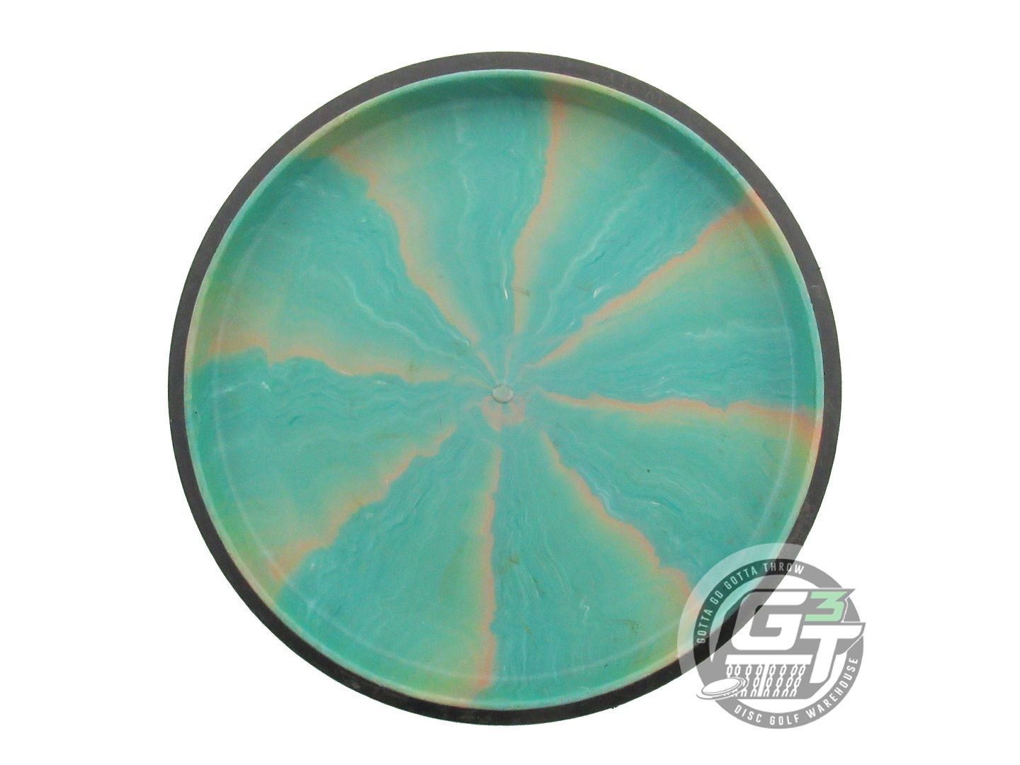 USED MVP Disc Sports Cosmic Electron Soft Atom 167g Green-Peach Putter Golf Disc