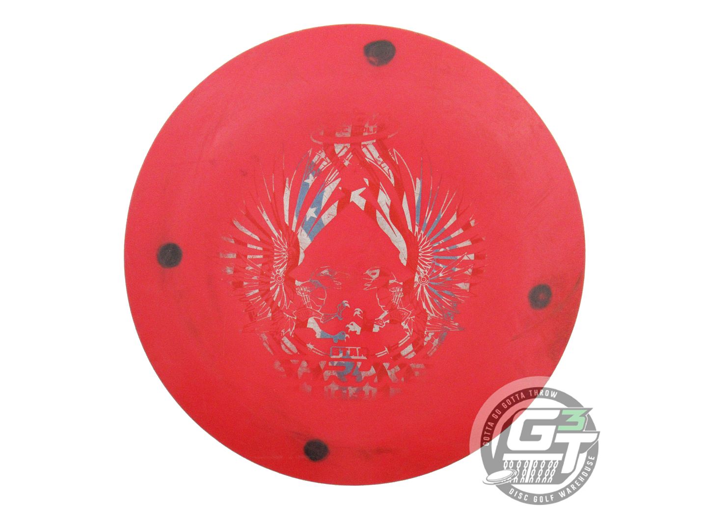 USED Innova Star Shryke 169g Red Flag Foil Distance Driver Golf Disc