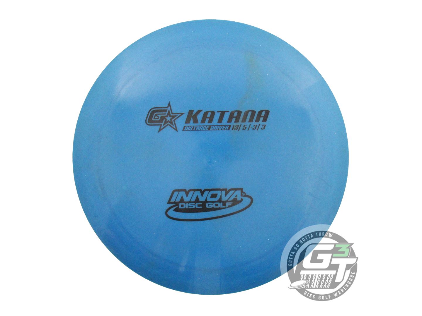 USED Innova GStar Katana 175g Blue Black Stamp Distance Driver Golf Disc