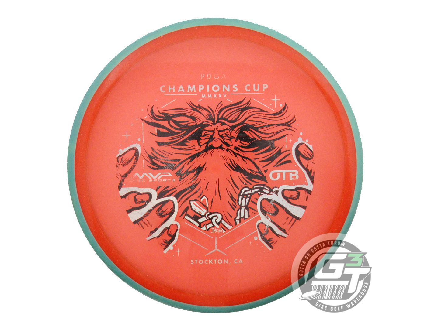 USED Axiom Discs [OTB OPEN] Proton Hex 177g Orange Seafoam Rim Midrange Disc