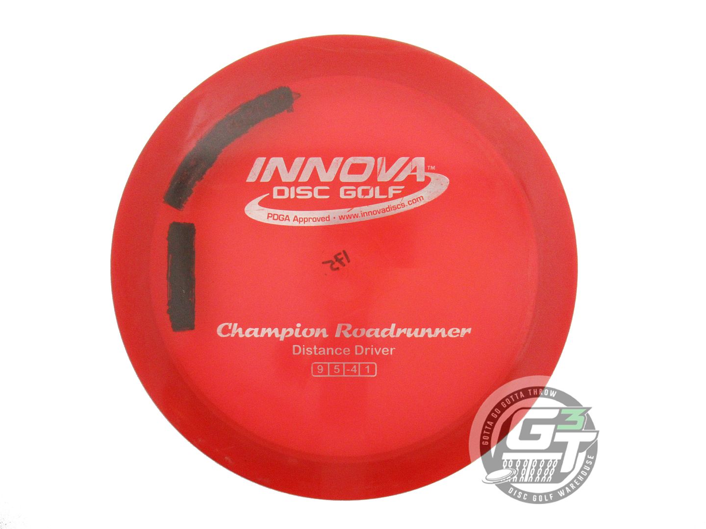 USED Innova Champion Roadrunner 175g Red Silver Foil Distance Driver Golf Disc