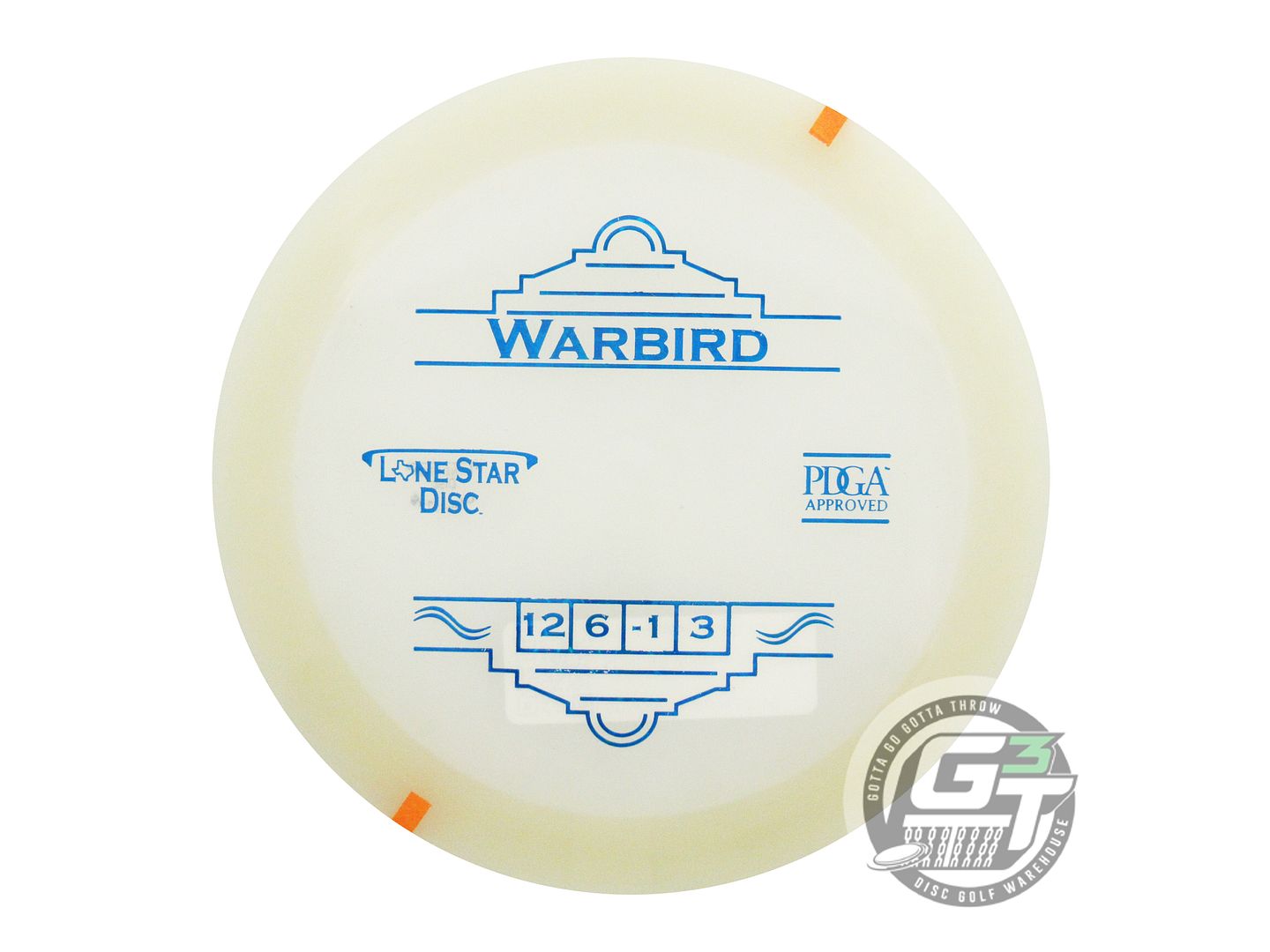 Lone Star Glow Bravo Warbird Distance Driver Golf Disc (Individually Listed)