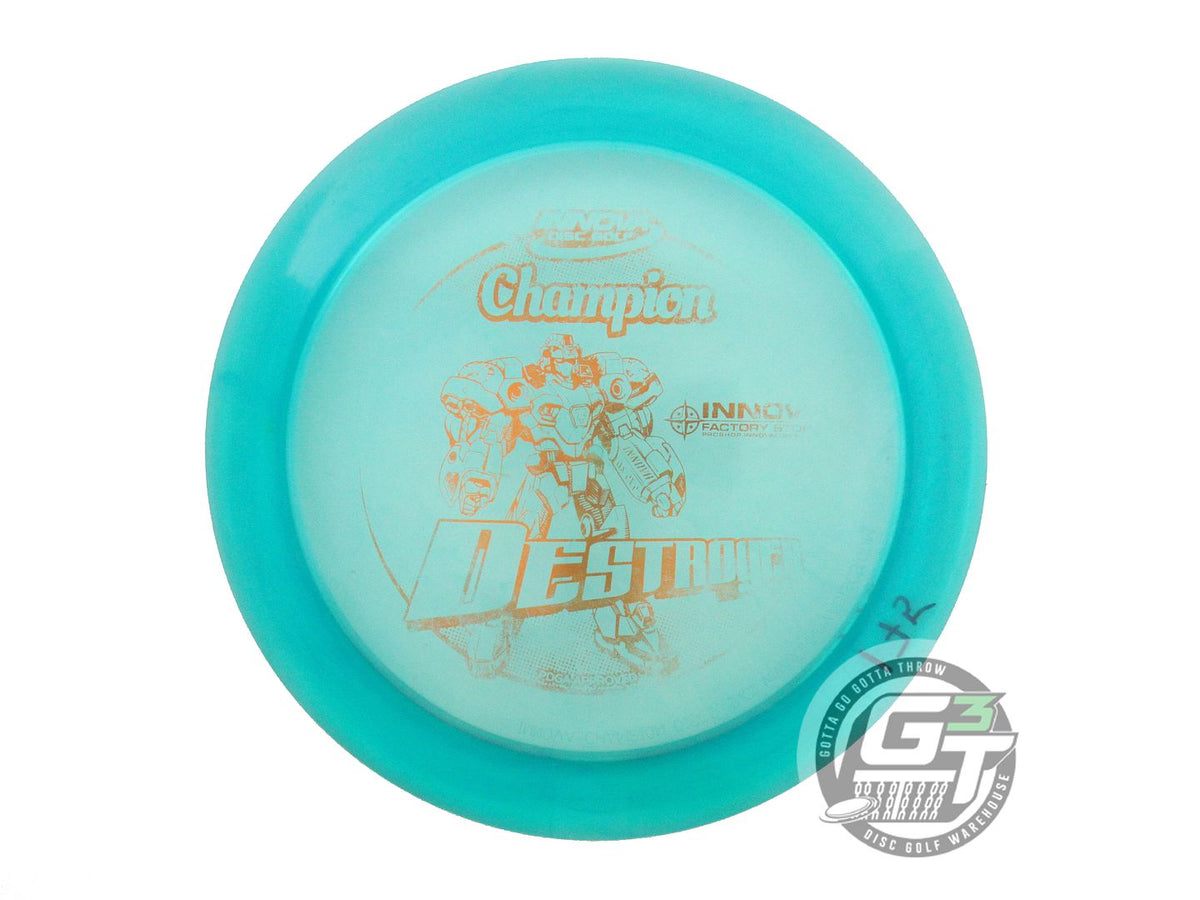 USED Innova [SE] Champion Destroyer 175g Teal Copper Foil Distance Driver Disc