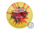 USED Innova I-DYE Champion Leopard 171g Marigold Burst Fairway Driver Golf Disc