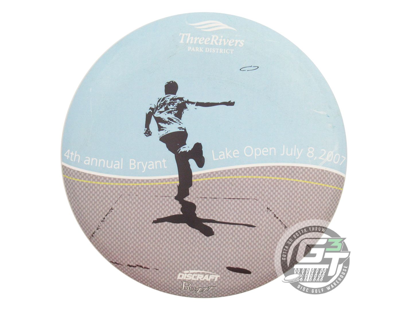 USED Discraft SuperColor ESP Buzzz 176g BRYANT LAKE OPEN Midrange Golf Disc