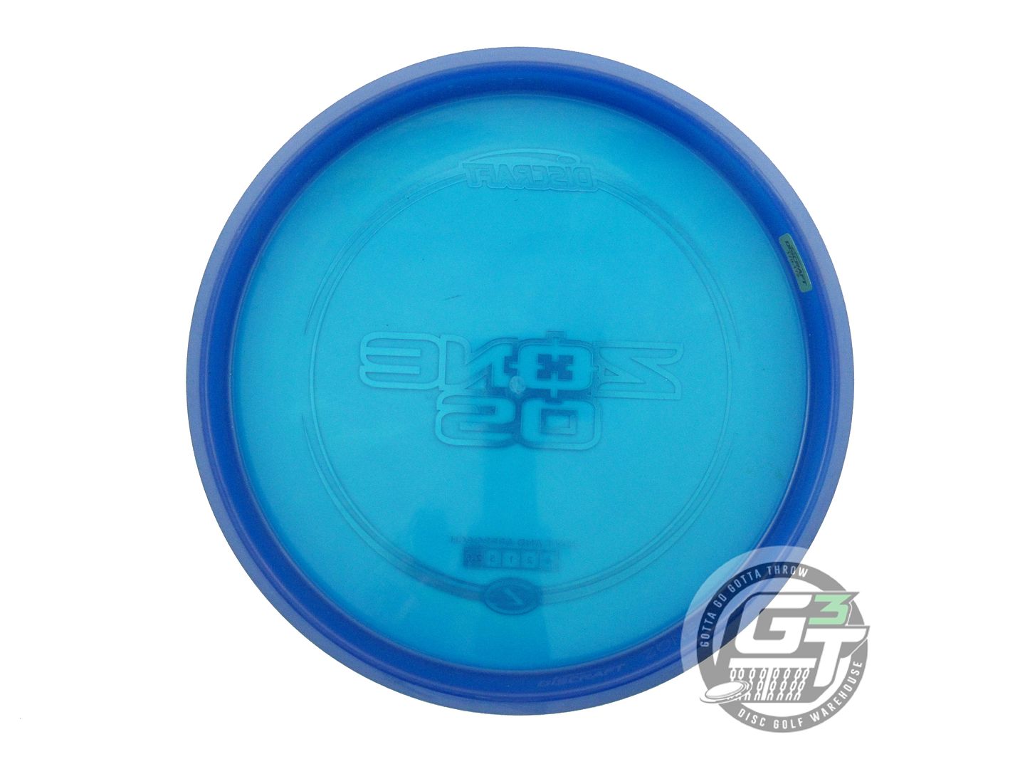 NOS Discraft Z Zone OS 173g Blue Blue Camo Foil Putter Golf Disc