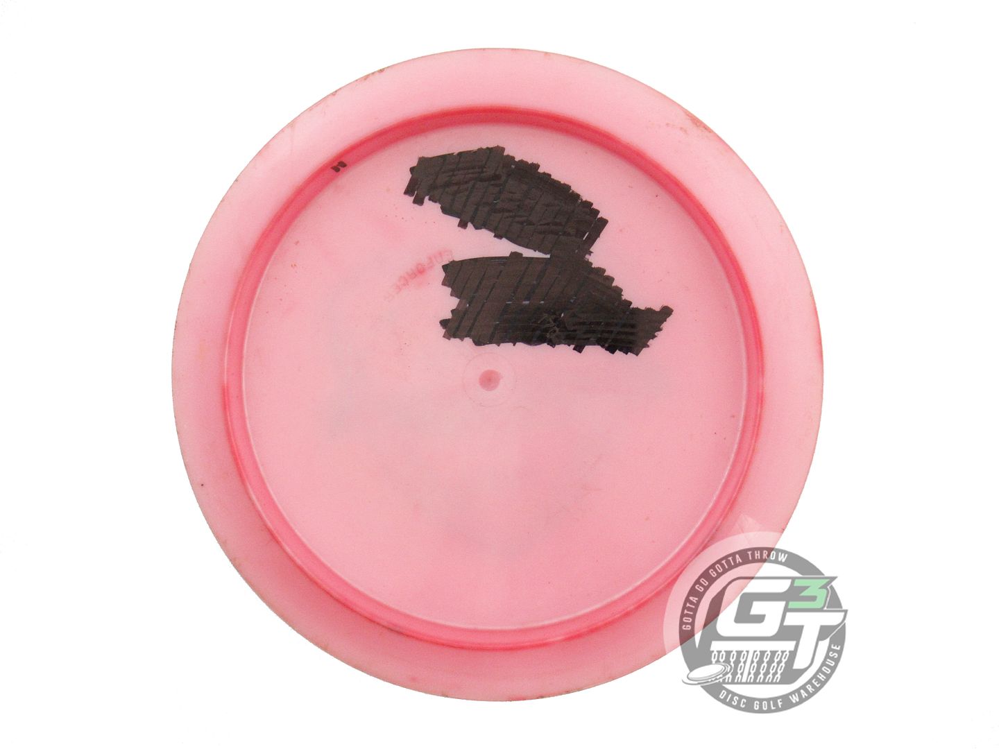 USED Dynamic Discs Fuzion Enforcer 170g Pink Blue Foil Distance Driver Golf Disc