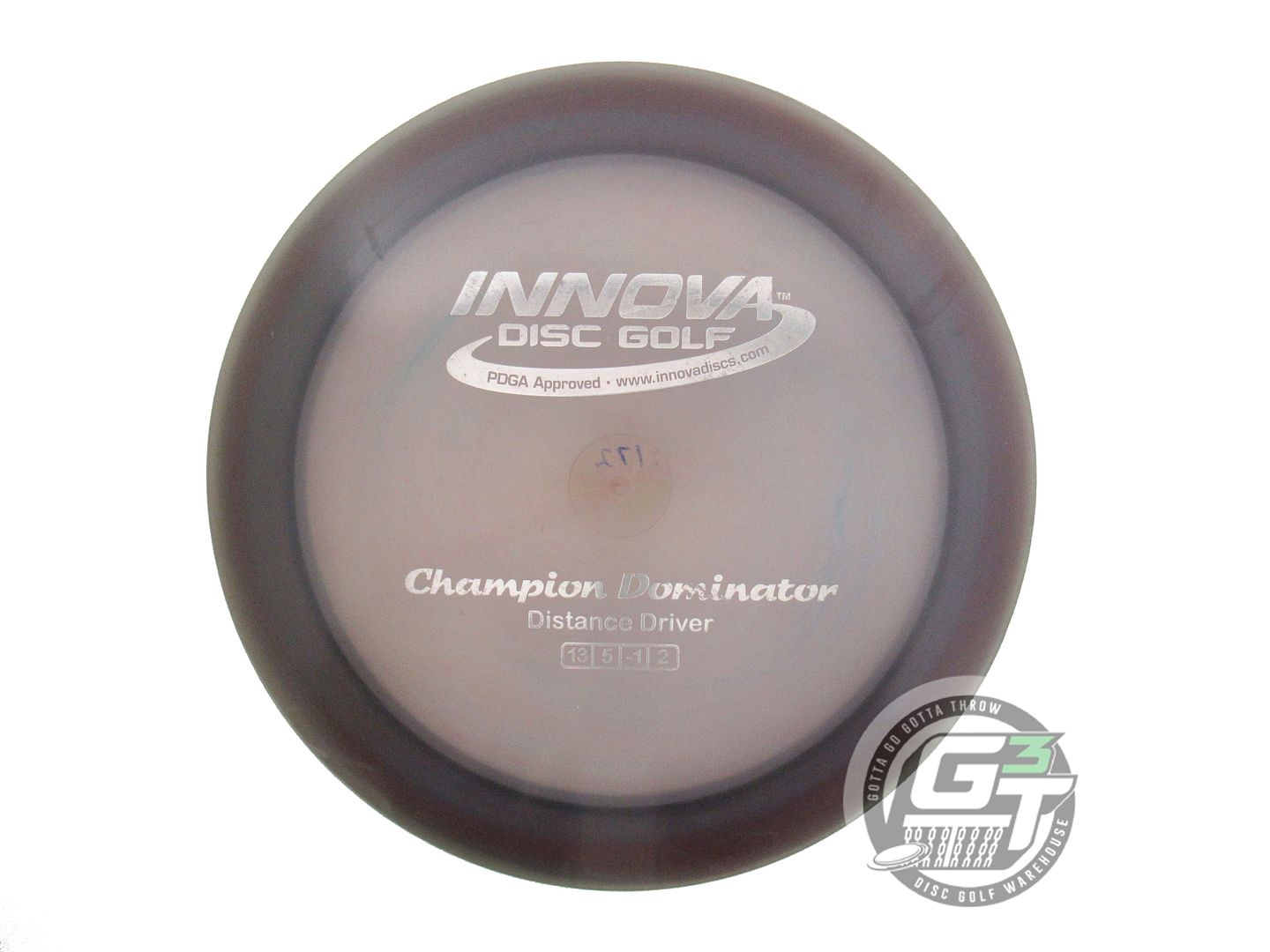 USED Innova Champion Dominator 172g Purple Silver Foil Distance Driver Golf Disc