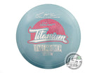 USED Discraft [McBETH] 5X Titanium Undertaker 175g Teal Pink Foil Driver Disc