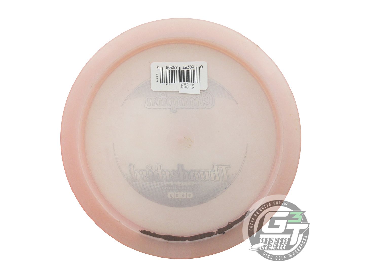 USED Innova Champion Thunderbird 169g Lt. Pink Blue Foil Distance Driver Disc