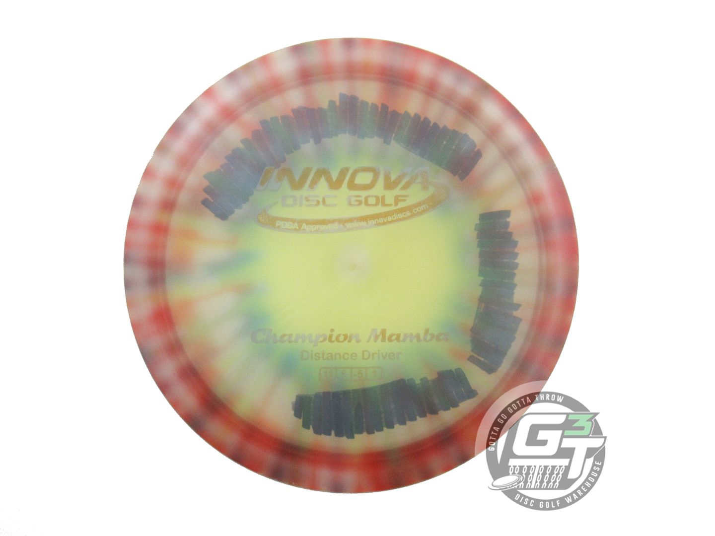 USED Innova I-DYE Champion Mamba 173g Pastel Burst Distance Driver Golf Disc