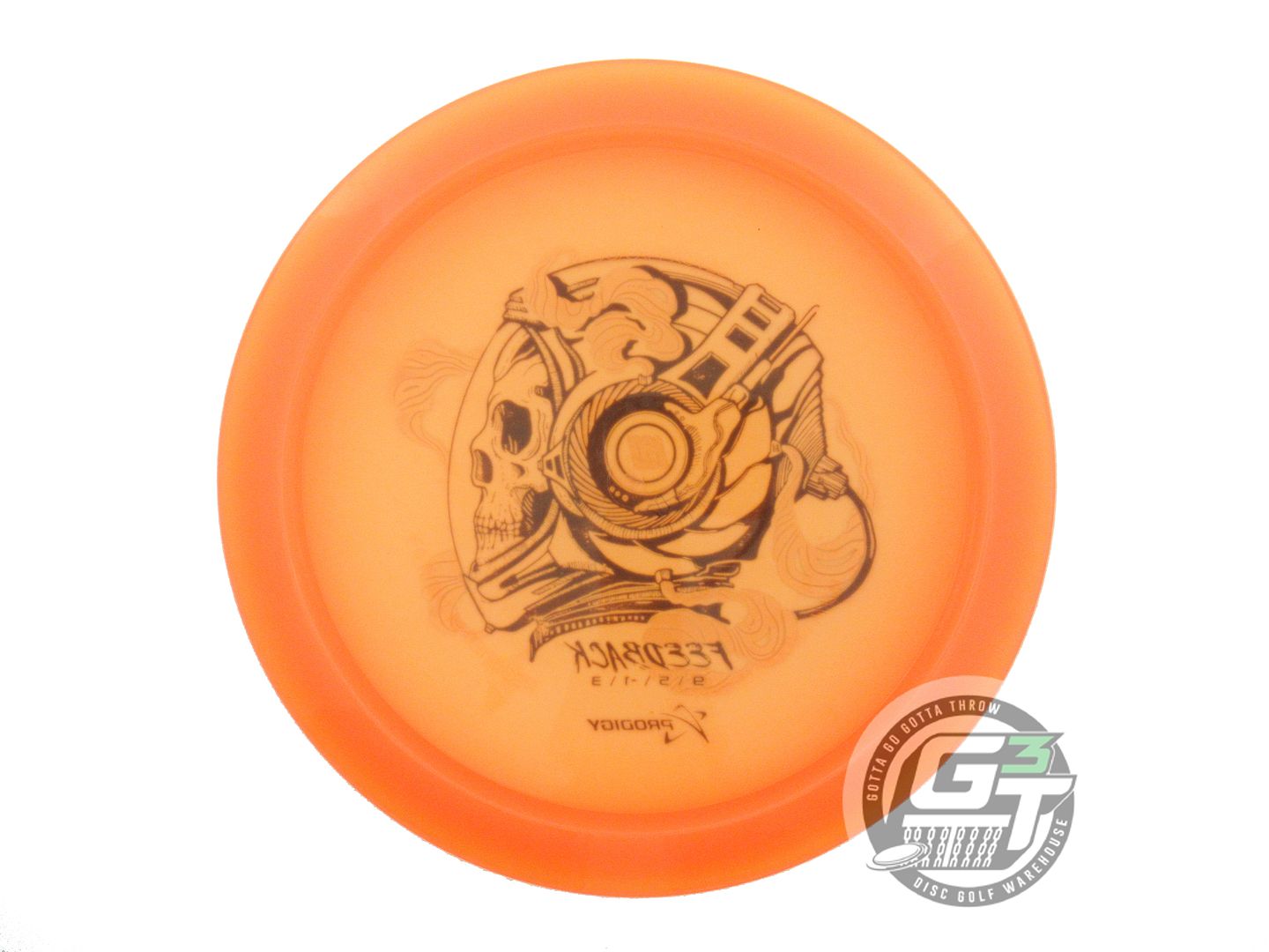 USED Prodigy Discs [JONES] 400 Feedback 175g Orange Fairway Driver Golf Disc