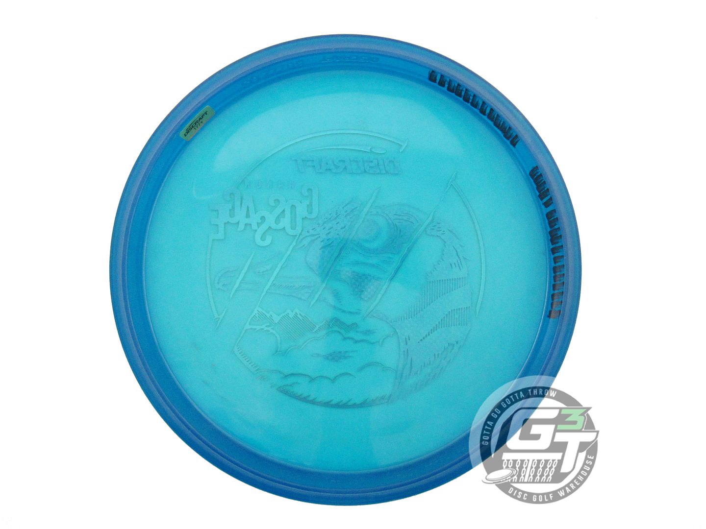 USED Discraft [GOOSAGE] CryZtal Buzzz OS 178g Blue Midrange Golf Disc