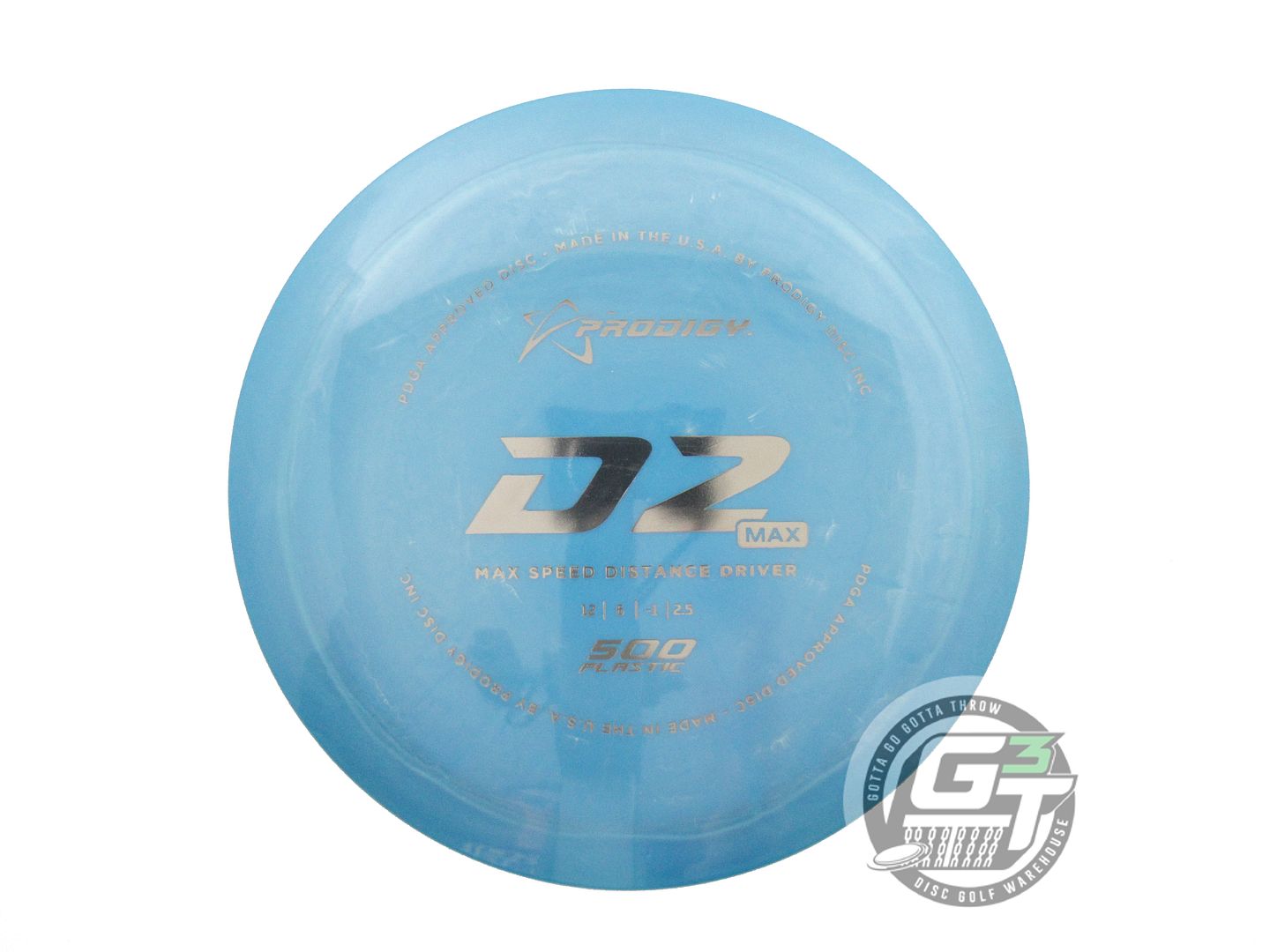 Prodigy 500 Series D2 Max Distance Driver Golf Disc (Individually Listed)