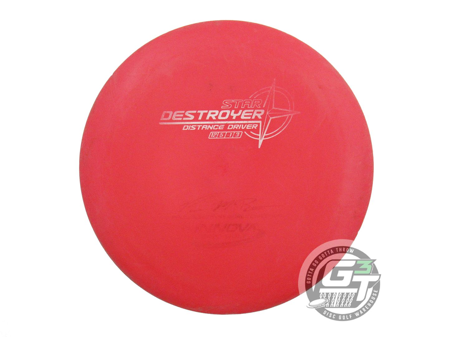 USED Innova [McBETH] Star Destroyer 174g Red White Stamp Distance Driver Disc