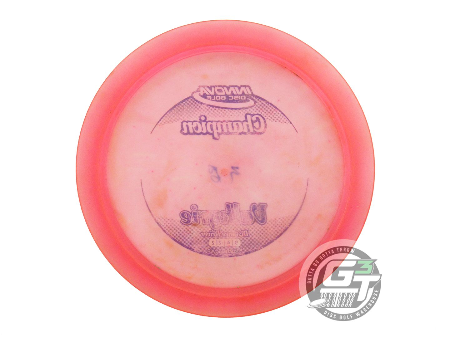 USED Innova Champion Valkyrie 150g Pink Purple Foil Distance Driver Golf Disc