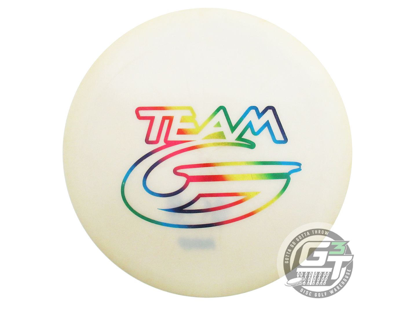 USED Gateway Diamond Element 178g Cream Rainbow Foil TEAM Midrange Golf Disc