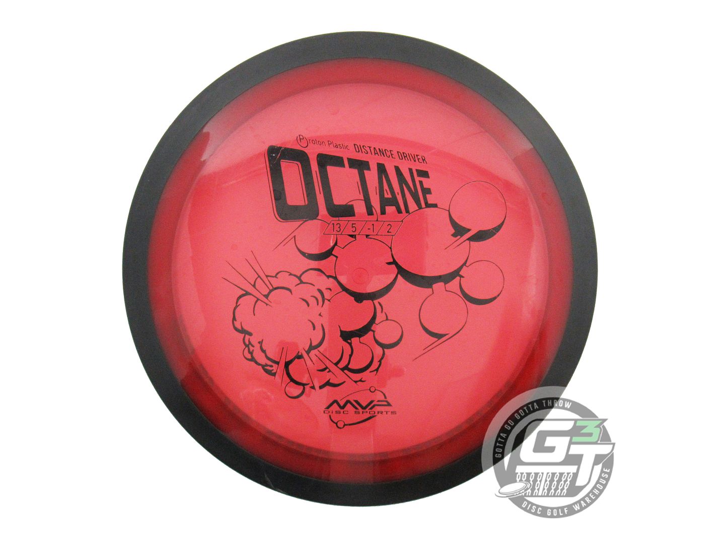 USED MVP Disc Sports Proton Octane 171g Red Distance Driver Golf Disc