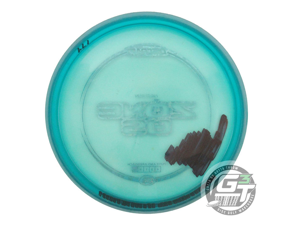 USED Discraft FIRST RUN Z Zone OS 174g Teal Blue Foil Putter Golf Disc