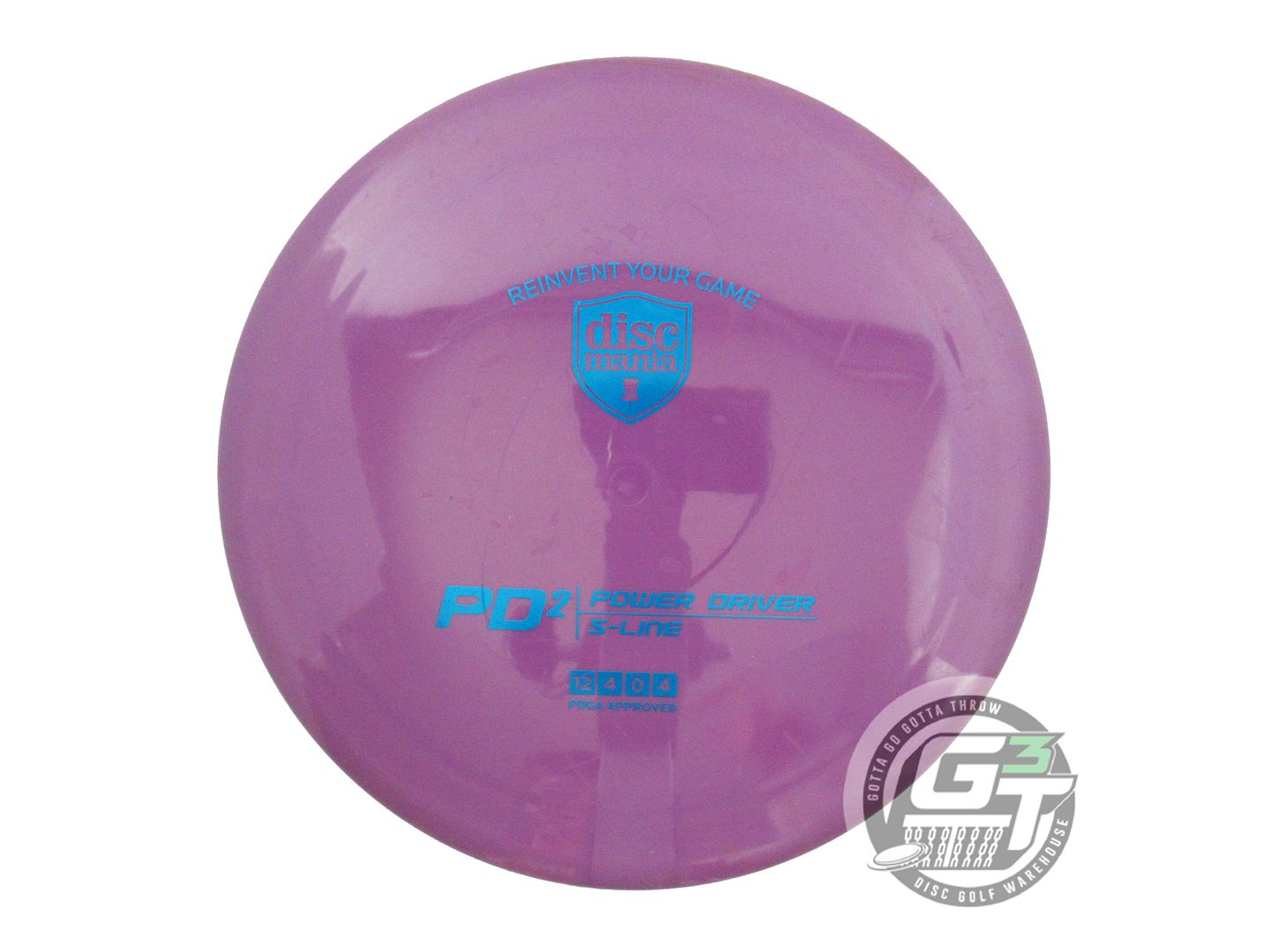 USED DiscMania S-Line PD2 175g Purple Blue Foil Distance Driver Golf Disc