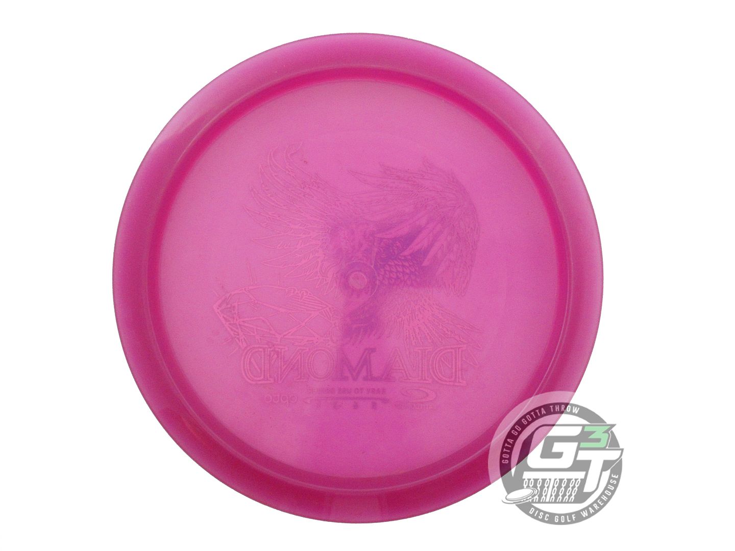 USED Latitude 64 Opto Diamond 158g Purple Pink Foil Fairway Driver Golf Disc