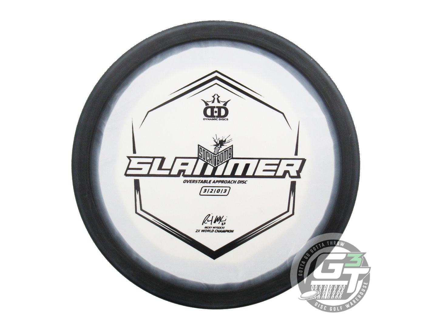 Dynamic Discs Limited Edition Ricky Wysocki Ignite Stamp V2 Supreme Classic Orbit Sockibomb Slammer Putter Golf Disc (Individually Listed)