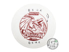 USED Innova DX Dragon 163g White Maroon Stamp Distance Driver Golf Disc