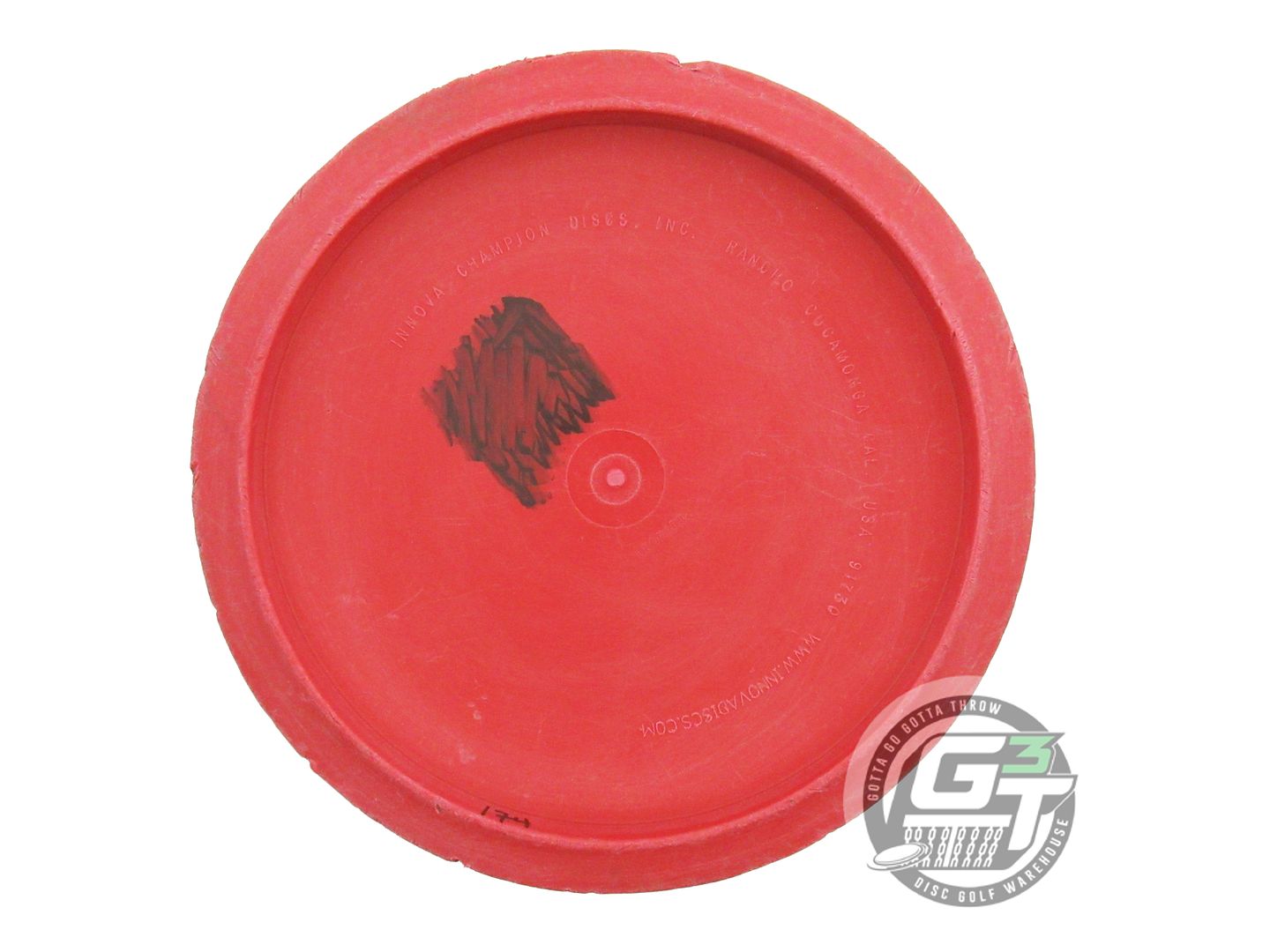 USED Innova DX Leopard 174g Red Gold Foil Fairway Driver Golf Disc