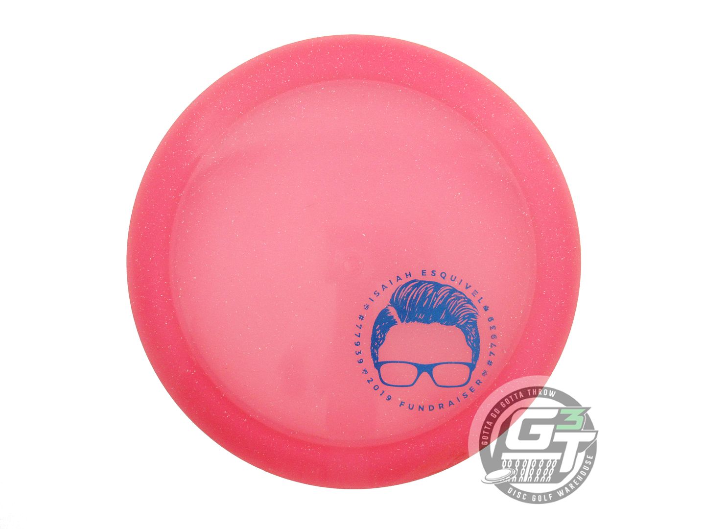 USED Dynamic Discs Lucid Captain 172g Pink Blue Foil Distance Driver Golf Disc