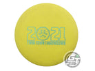 USED Dynamic Discs Classic Hard Deputy 174g Yellow Green Glitter Putter Disc