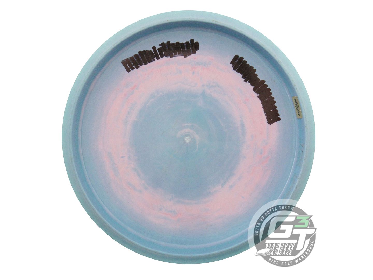 USED Discraft [McBETH] ESP Buzzz 180g Blue-Pink Black Stamp Midrange Golf Disc