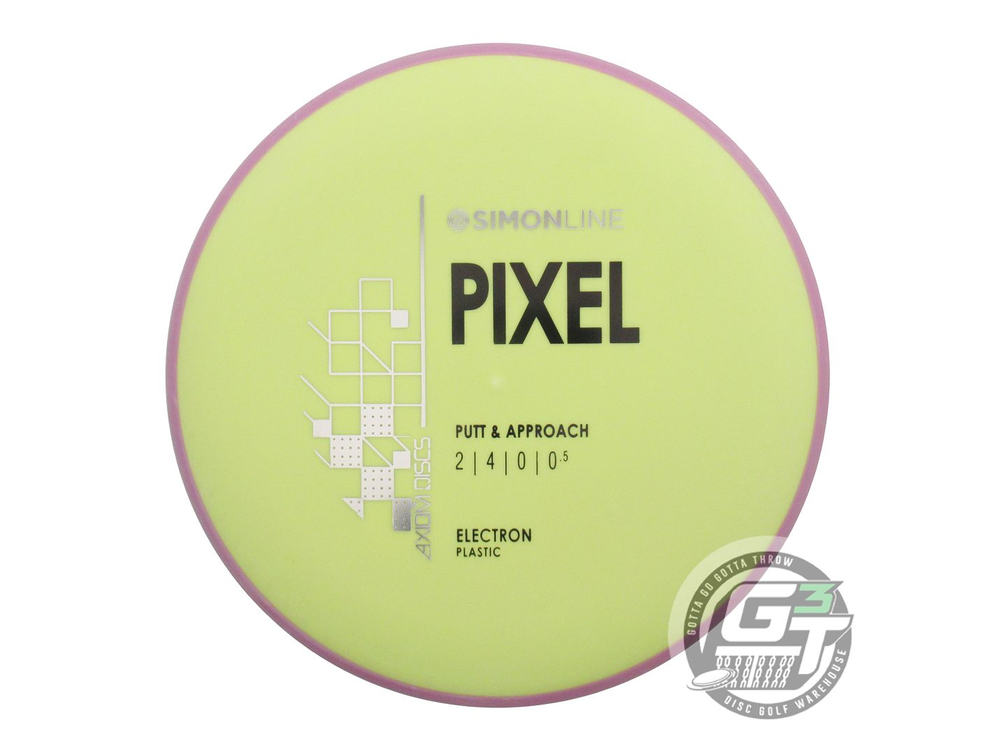 Axiom Simon Lizotte Simon Line Electron Pixel Putter Golf Disc (Individually Listed)
