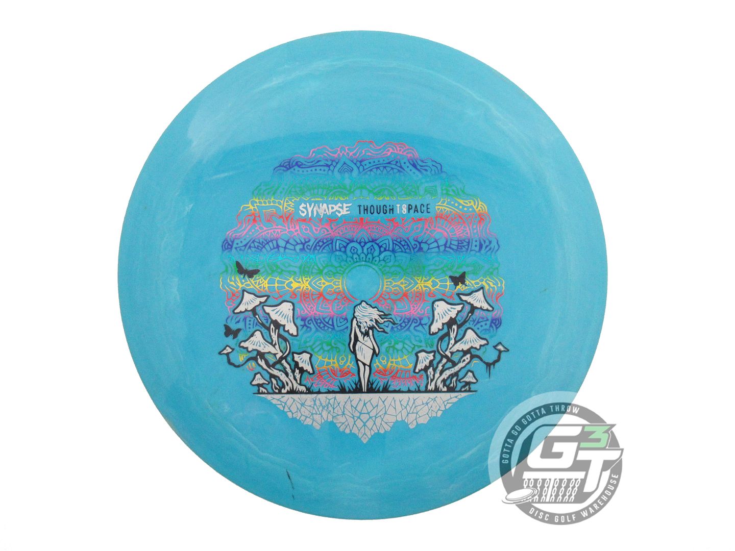 USED Thought Space Aura Synapse 176g Teal Distance Driver Golf Disc