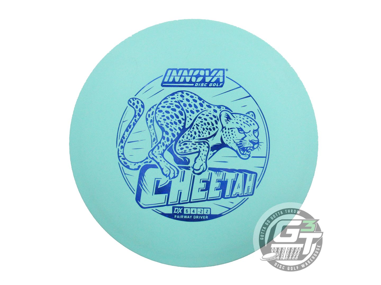 USED Innova DX Cheetah 154g Seafoam Blue Foil Fairway Driver Golf Disc
