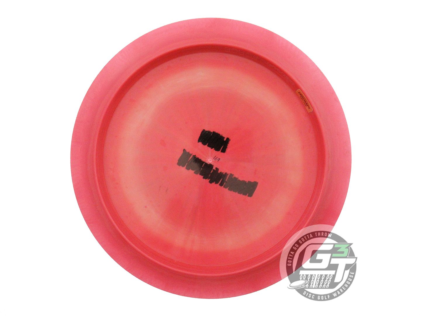 USED Discraft GRAFFITI ESP Force 169g Red-Pink Prism Foil Distance Driver Disc