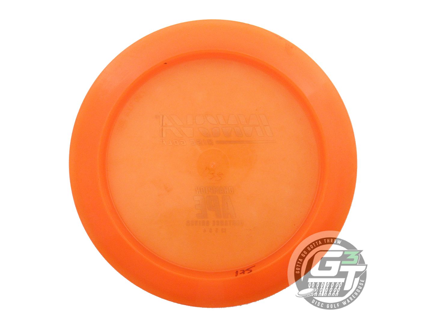 USED Innova Champion Ape 175g Orange Blue Foil Distance Driver Golf Disc