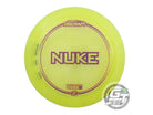 USED Discraft Z Nuke 176g Yellow Purple Stamp Distance Driver Golf Disc